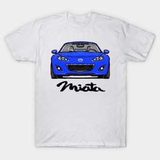 Mazda Mx5 Miata NC2 Blue T-Shirt